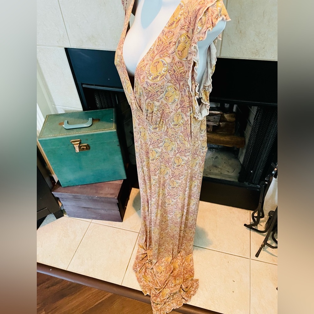 Anthropologie jumpsuit size Large.